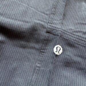 MAKE OFFER! Vintage Lululemon ABC Pinstriped Pants pinstripe Men's size 36 black